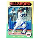 Cam Coursey autograph